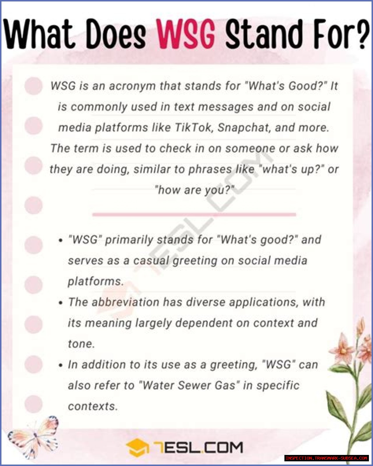 Unraveling The Mystery: What Does WSG Mean In Text?